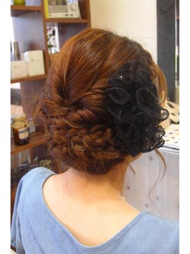 ヘアメイク ノエル(HAIR MAKE noel) ふんわり編みこみ♪♪♪