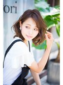 【favori 自由が丘】大人可愛い耳かけカジュアルウェーブ