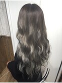 グレージュグラデーション　【mifuyu】