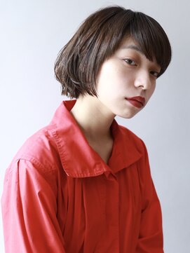 フリップビーアヴェダ(FLIP B AVEDA) セミウェットなショートボブ