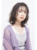 【Befine京都】20代30代ハネにくい鎖骨の収まるパーマボブ