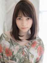 ローマ ギンザ(ROMA Ginza)&nbsp;【ROMA】大人女性暗髮くすみブラウン/ニュアンス小顔ストレート