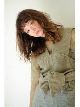 ヘアーアンドファッションシオミエイチ (hair＆fashion shiomi H) 【shiomi H】ゆるふわロング