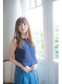 さらさら愛され夏のストレートロング♪