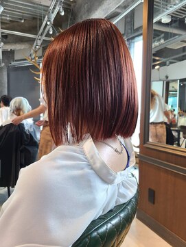 ブロック ジャポン(bloc japon) 艶 血色カラーボブ