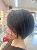 ひし形ナチュラル毛束ボブ