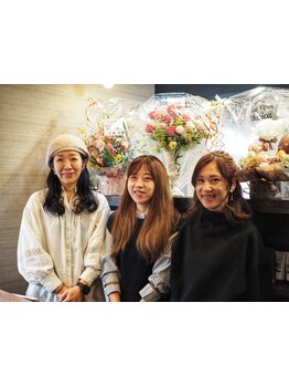 女性スタイリストのみ在籍☆閑静な雰囲気の大人女性がくつろげるサロン《Musica》で"なりたい"を叶えます♪