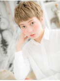 ハイライトオン眉くせ毛カット小顔ネオウルフc5越谷20代30代40代