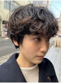 くせ毛風パーマ