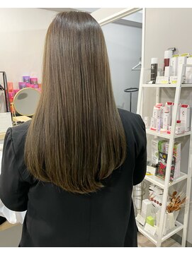 カミエ(kamie) *透明感オリーブカラー 三宮美容室 神戸