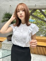 ムード カナザワ(mood kanazawa)&nbsp;サイドレイヤー外ハネミディアムボブ