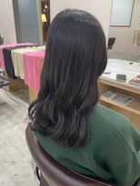 ヘア プロデュース キュオン(hair produce CUEON.) ロング×透明感ラベンダーアッシュ