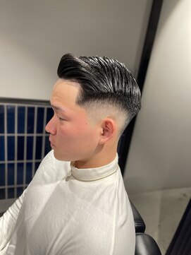 アントレース 東池袋店(UNTRACE) 池袋 サイドパート フェード【メンズ/バーバー/理容室】