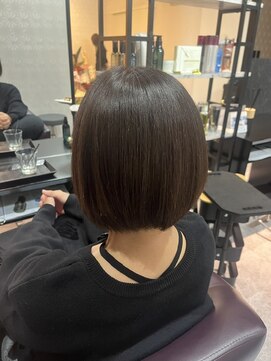 グレイヘアービューティー(gray hair beauty) 艶ブラウンカラー