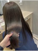 【美髪うる艶髪オリーブベージュ】