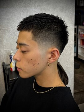 ヴィ 大宮(Vii) ダークアッシュ/カルマパーマ/アッシュブラック[メンズ/大宮]