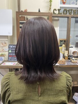 ヘアークローバー(hair Clover) 外はねレイアー