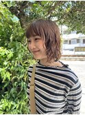 おしゃれボブパーマ×顔まわりレイヤー