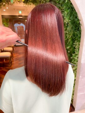 ソワリー 栄(THOiRY) 艶感♪ピンクブラウン