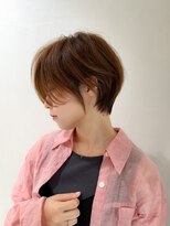 ロンドエニカ 大宮(Lond enika)&nbsp;切りっぱなしボブエアリーロングピンクブラウン美髪のススメ