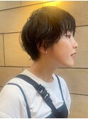 【若松 詩季】ハンサムマッシュショート