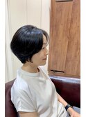 ショートボブ美人