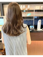 アトレ 南堀江店(attrait)&nbsp;＊とろみブラウン ロングヘア ブリーチなし 透明感