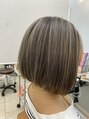 ラックスビー マーレ 沖縄うるま店(LUXBE mare)&nbsp;白髪ぼかし細かめハイライト
