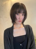 ナループロア ルームー(Nalu pu loa ROOMOO)&nbsp;ボブレイヤーカット/レイヤーカット/透明感カラー