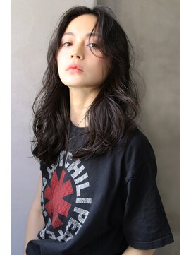 ロゼ 六甲道(ROSE) 【ROSE】ウェーブミディアム＿ロングウルフパーマ