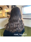 【noel北千住hayashi】ブリーチなしでクリアグレージュ