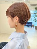ショートボブ髪型20代30代40代50代前髪あり前髪無し面長丸顔