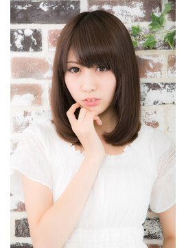 グラスヘア(Grous hair) 【Grous Hair】暗髪☆甘辛ミックスワンカールボブ