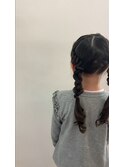 キッズのヘアセット