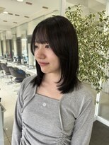 ハピネス 西大寺店(Happiness)&nbsp;レイヤーカット 顔まわりカット 小顔カット