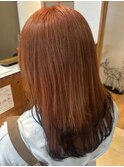 夏映え裾カラー