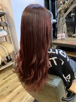 ラグヘアーワークス(LAG HAIR WORKS) ピンクカラー