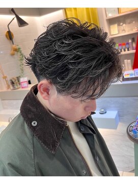 アース オーセンティック 岡山青江店(EARTH Authentic) ”フェザーパーマ”