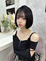 ラビス(Lovis)&nbsp;ミディアム/暗めカラー/デザインカラー/フェイスフレーミング