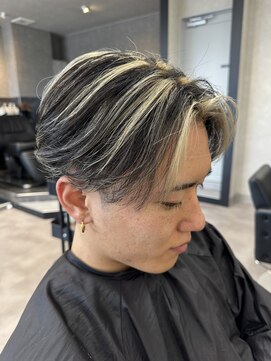 ジゼル 中津大分(GiseL) メンズハイライトカラー