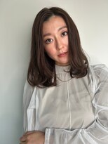 モッズヘア 上尾西口店(mod's hair) ココアグレージュくせ毛風センターパートp2上尾20代30代40代