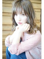 リシェル(RICHEL)&nbsp;ミディアムヘア　小顔ヘア　簡単スタイリング