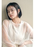 髪質改善カラー、ショート