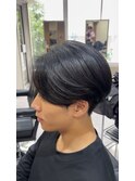 毛流れセンターパート