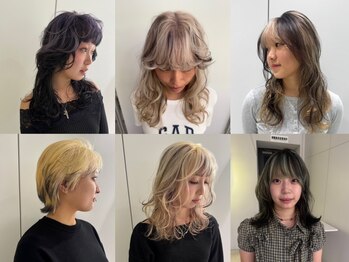 ノラ シンディ(NORA CYNDY)の写真/トレンド×似合わせをご提案*技術で差がつくハイトーンカラーだからこそ、専門店にお任せ下さい♪