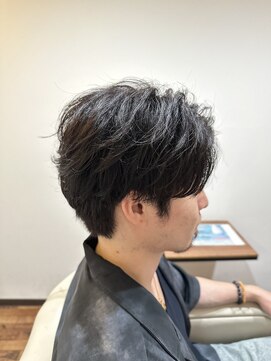 スウェル 船橋店(Swell) MEN’S HAIR/サーフカール/刈り上げセンターパート/船橋
