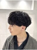 セットが簡単！バームで決まるトレンドパーマ