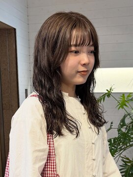 クラフト ヘア デザイン(CRAFT HAIR DESIGN) 柔らかいベージュ×パーマ