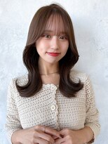 プラチナ(PLATINA) 韓国風くびれヘアレイヤーカット顔周りカットシースルー前髪