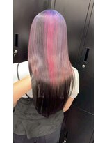 ヌル 神宮前店(Null)&nbsp;セクションカラー/ブリーチデザインカラー/ルーツカラー/ウルフ